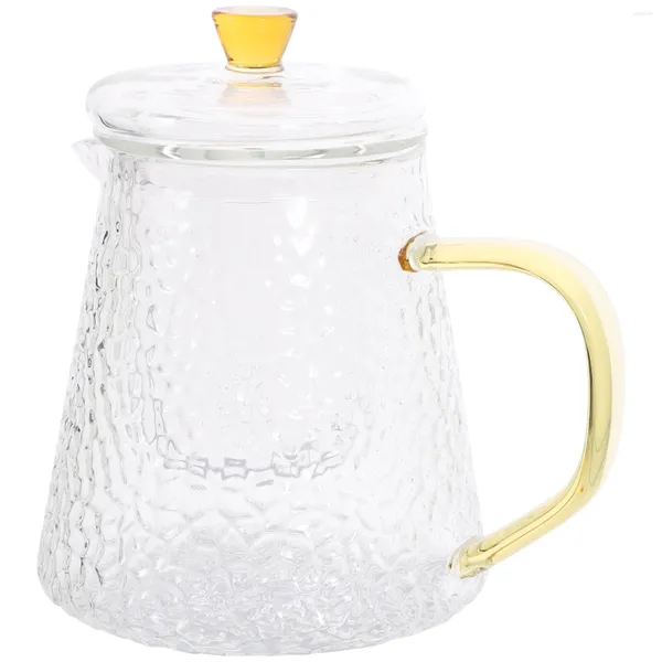 Geschirr-Sets Hammer Teebereiter Wasserkrug Haushalt Glastopf Infuser Mini Wasserkocher Zubehör Milchkännchen Klar Büro Teekanne Zimmer