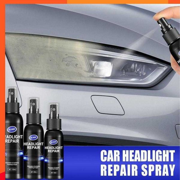 Upgrade Auto Licht Restaurierende Flüssigkeit Entfernen Oxidation Schmutz Tragbare Scheinwerfer Reparatur Polnischen Flüssigkeit Für Auto Scheinwerfer Restaurierung