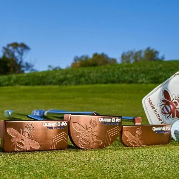 Club Heads Golf Putter Bettinardi Queen Putter B # 6 B # 11 B # 12 333435 polegadas com capa de taco Bettinardi Tacos de golfe de alta qualidade 230703
