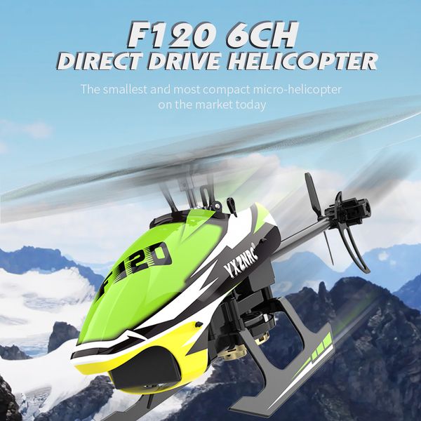 Интеллектуальная БПЛА ПАРКЕН 20 24G RC Helicopter 6CH 6AXIS GYRO 3D6G Двойной бесщеточный мотор аробатический аробатический дрон для взрослых игрушек 230703