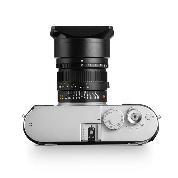 Konektörler Ttarstian APO35mm F2 Tam Çerçeve Manuel Porfessional Mikro Kamera lensi Leica M Mount