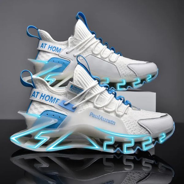 Mens Shoes 2023 New Blade Running Shoes Mens Fashion Shoes Summer Breathable China-Chic Mesh Running Sneakers