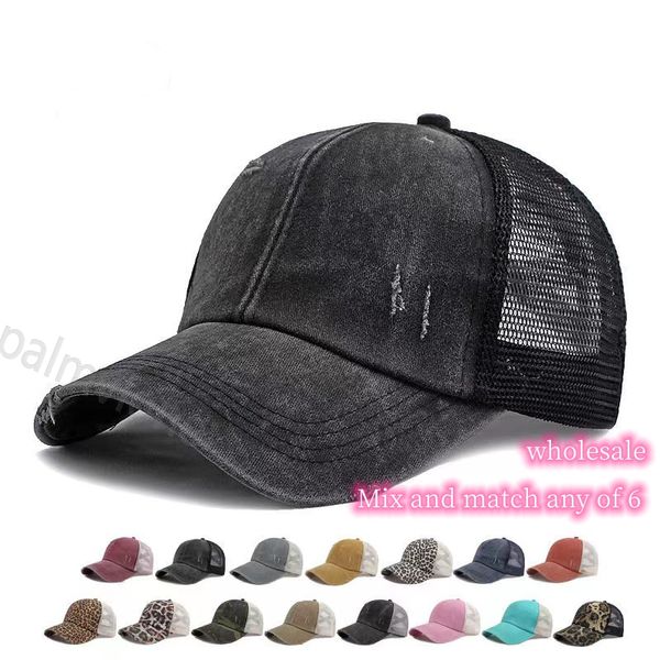 Cross Hats Designer Caps Criss Cross Haptail Hats Различные 13 цветов вымыты