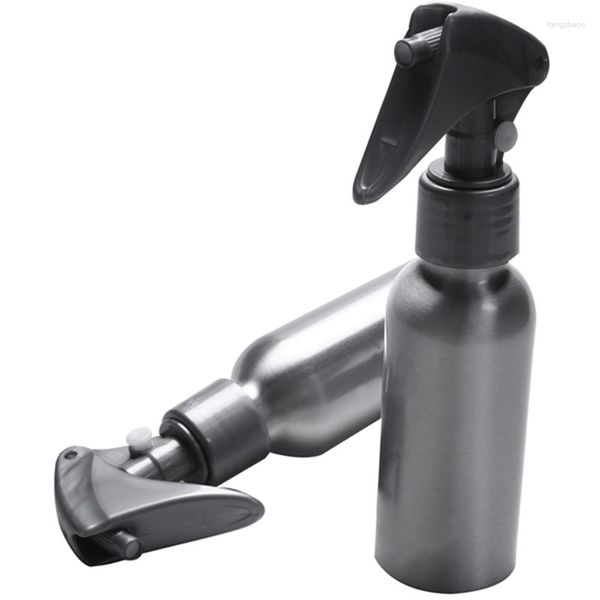 Vorratsflaschen 2 stücke 60 ml Friseursalon Nachfüllbare Sprühflasche Pro Friseur Kunststoff Sprayer Leere Wasser Barber Styling Werkzeuge