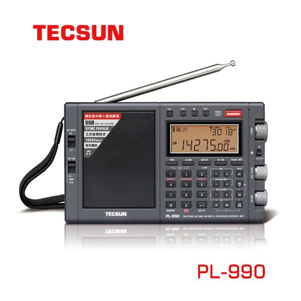 Rádio 2020 Novo Tecsun Pl990 Portátil Allband Single Sideband Radio Music Player