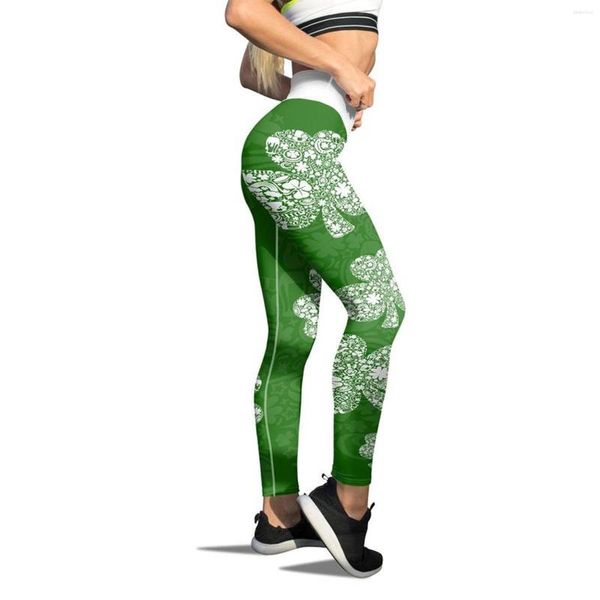 Calças ativas para treino feminino cintura alta push up legging corrida fitness academia jeggings roupas femininas verdes para ioga