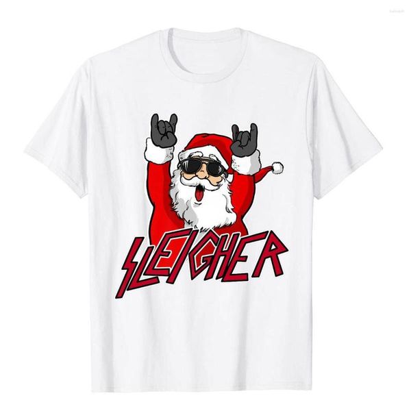 Herren T-Shirts Frohe Weihnachten Grafik Santa Lustiges Aufdruck-T-Shirt für Männer Sleigher Claus Freizeit Unisex T-Shirt Top Süßes Kleidungsgeschenk