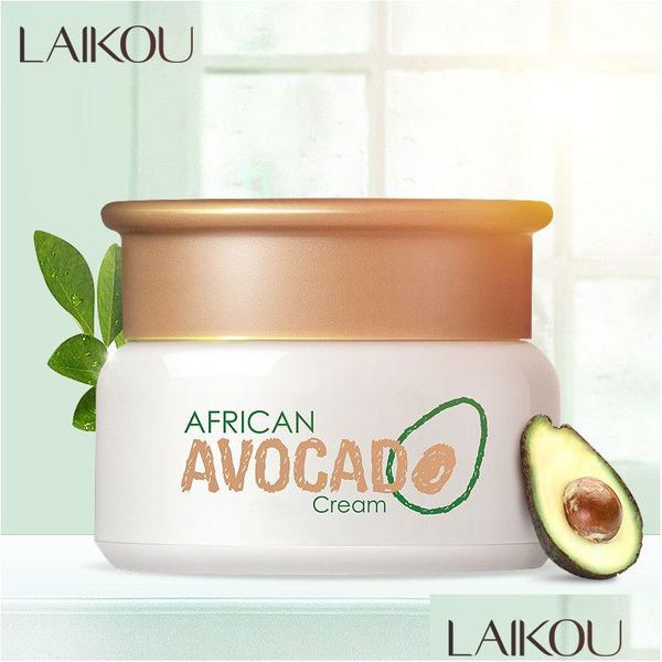 Outros itens de saúde e beleza Laikou Avocado Face Day Cream Herbal Repair Whitening Hidratação Profunda Nutritivo Fácil de Absorver a Pele C Dhsph