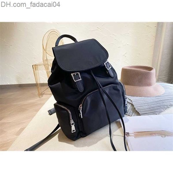 Evening Bags Backpack Womens bag Fashion Girl Plaid Shoulder Leather Canvas Phone Purse Trendy MultiFunction Ladies Bagpack Z230706