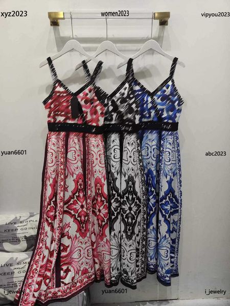 Женская дизайнерская одежда мода Симметричная печать с рисунками для девочек-платья размером с Lady Dress Summer Fashion Bess Длинная юбка июль03