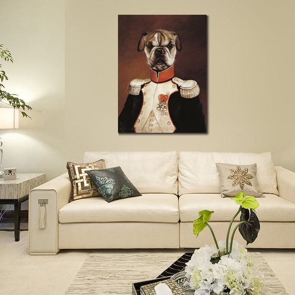 Пользовательский Pet Portrait Art Thierry Poncelet Painting Junior General Hand Prinepted Масло на холсте высокое качество