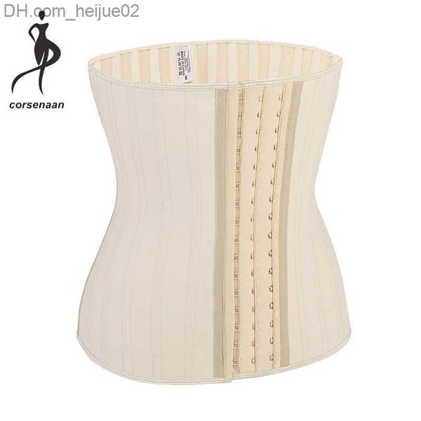 Cintura dimagrante Taglia XXS-2XL Lattice da donna 25 Vita disossata in acciaio Cincher Compressione compatta Shapewear Corsetto Nude Black 950 # CX200724 Z230704