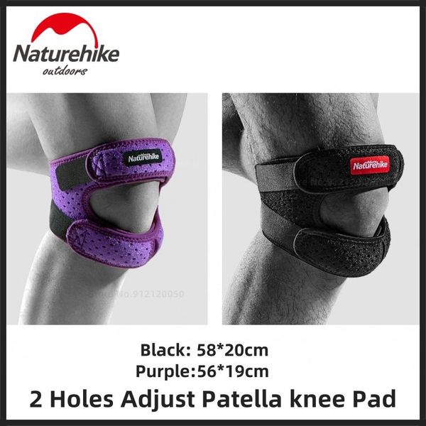 Pads NatureHike 2021 Sports Knee Pad elastici elastico brotolabile elastico ginocchio regolabile soft pressurize pro ginocchiera supporto per le escursioni