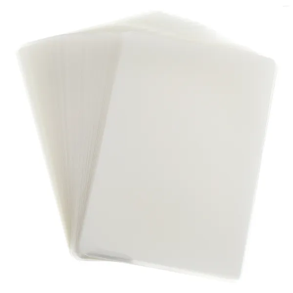 Confezione regalo 200 pezzi Fogli laminati Carta plastificata Poliestere Film plastico Laminazione adesivi trasparenti