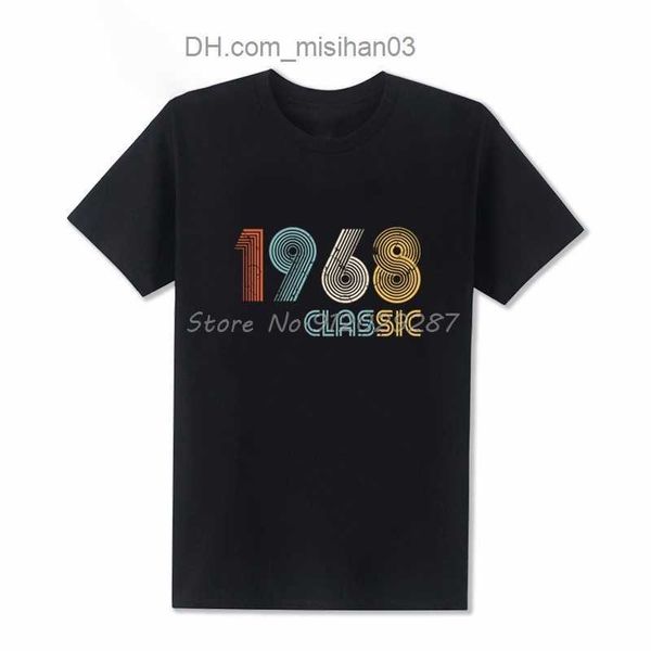 T-shirt da uomo Magliette da uomo Retro 1968 Classic 50 anni Compleanno T Men 50th Tshirt Fathers Day Present Vintage Tee Z230705
