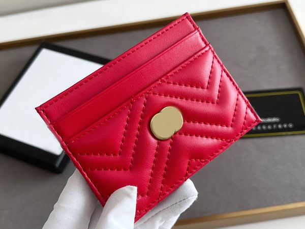 Luxurys Designer-Geldbörsen Damen Marmont Kartenhalter Mode Ophidia kurze Geldbörse hochwertige doppelte Buchstabenmarkierung Clutch Damen Jackie1961 Zick-Zack-Tasche mit Box G127A