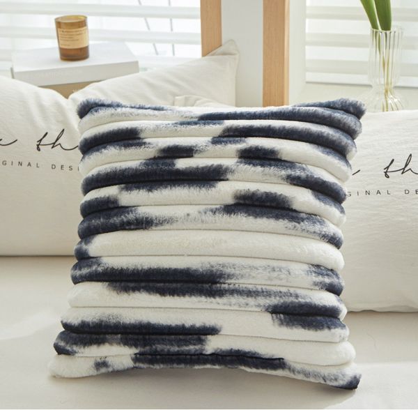 Avrupa lüks tasarımcı yastıklar ins stripe kanepe yastık kılıfı pembe yastık kapağı atma ev yatak sandalye dekorasyonu ylw-044