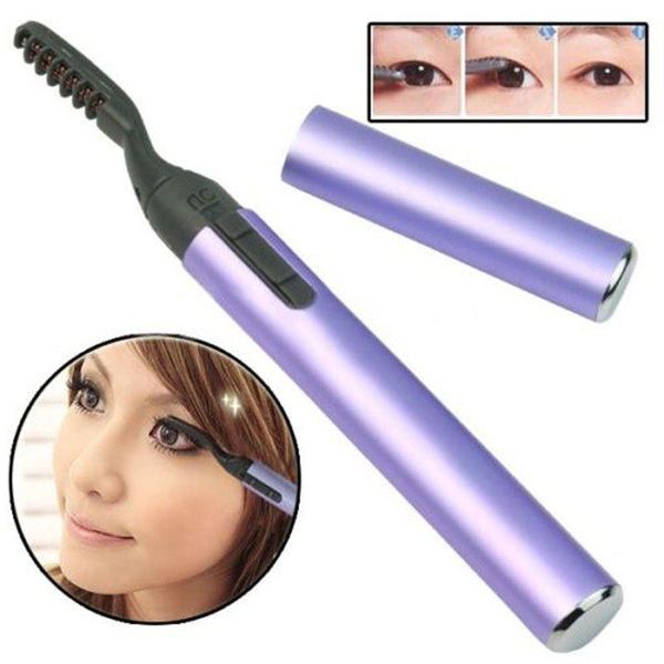 Penna portatile stile elettrico riscaldato trucco ciglia lunga durata piegaciglia rotolo ciglia bigodini make up puntelli spedizione gratuita ZA Pvfm