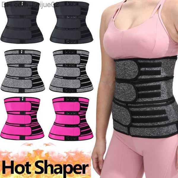 Taillen-Bauchformer für Frauen, der die Taille abnimmt, Neopren-Körperformer, Bauch, reduziert Fett, Bauch, Farbe, Schweiß, Shapewear, Workout-Trimmer, Gürtel, Korsett Z230706