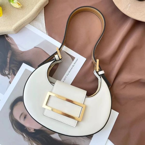 Kadın Moda Debriyaj Koltuklu Çanta Mini Deri Yarım Ay Crossbody Omuz Çantaları Kayış Erkekler Lüks Tasarımcı Cüzdan Şey Mini Pochette Çanta Çanta Çanta