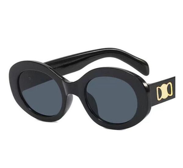 Роскошные солнцезащитные очки овальные линзы UV400