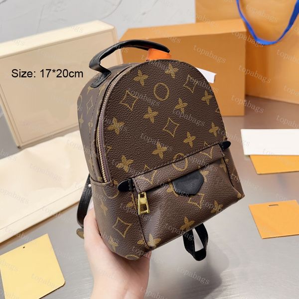 Novas bolsas de mochila de designer de moda para homens e mulheres de couro de lona, bolsas de luxo populares e clássicas, mochilas casuais de alta qualidade