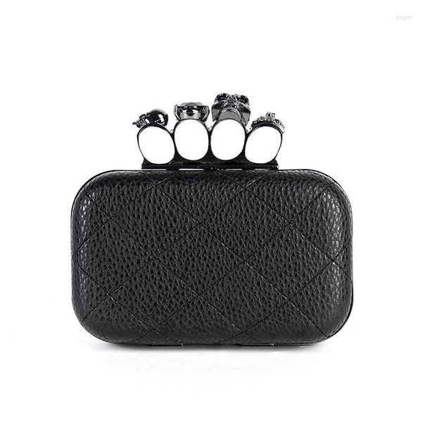 Abendtaschen Promotion Sale Koreanische Mode Luxus Kette Diamant Gitter Abendessen Clutch Bag Leder Damen 2023 Schulter