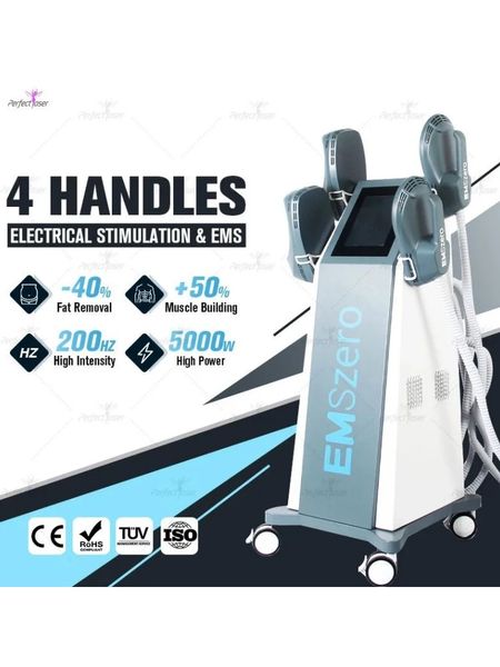 2023 Stimolatore portatile elettromagnetico dimagrante Butt Lift Body Sculpting Massage Machine RF