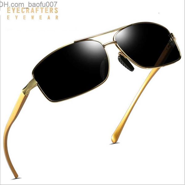 Óculos de sol Óculos de sol de marca Polarized Mens Sunglasses Aluminium Mens Driving Sun Glasses Acessórios para óculos de sol masculino Z230705