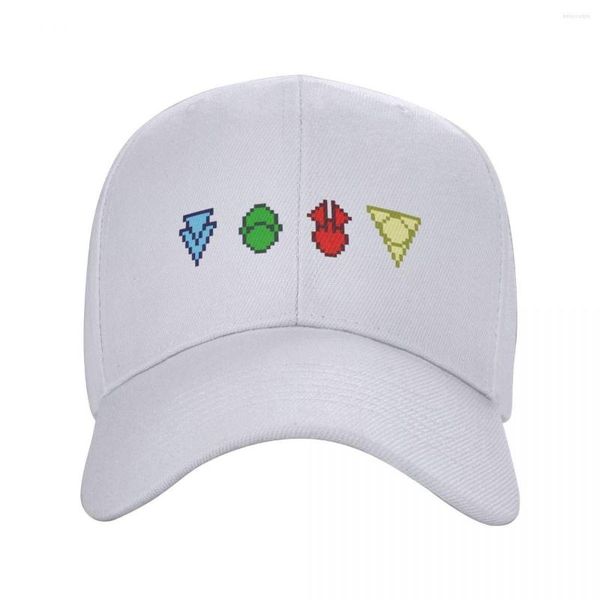 Ball Caps Imperium Technology Symbols Pixel Art Cap Baseball Cosplay Hat Женщины мужчина