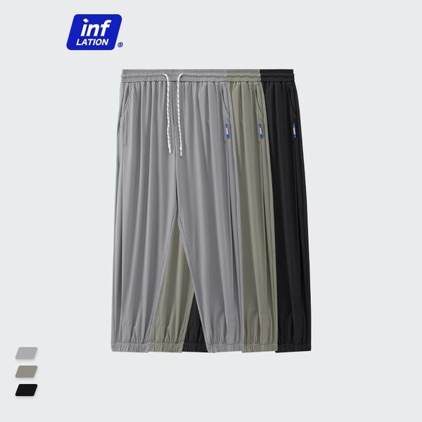 Hose Inflation Sommer Drape Leicht Jogger Männer cool bequeme Elastizitätshosen 12089S22