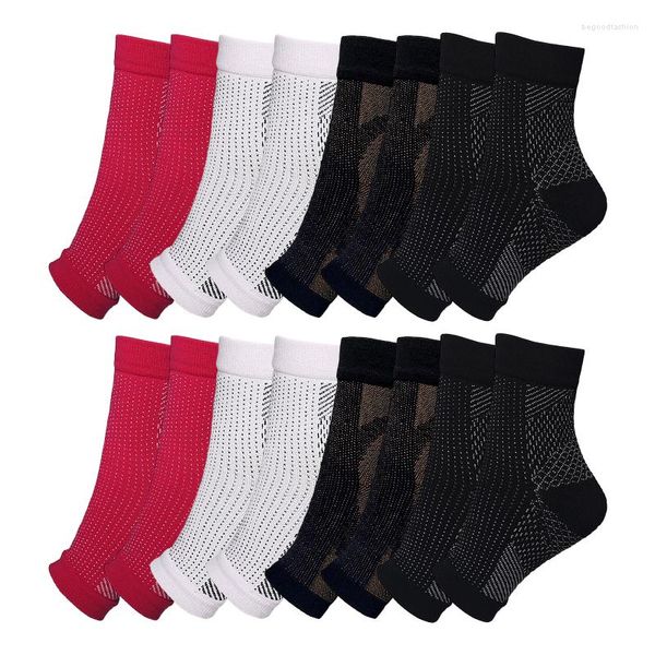 Kadın SOCKS 2 Çift Ayak Yorgan Anti-Zambül Sıkıştırma Ayakkabı Destek Kolu Dolaşım Rölyef Ağrı Sporu Dış Mekan Brace Çorap Çalışan