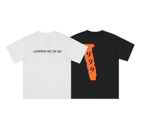 Designer-Herren-T-Shirts von 999 Juice Weld Co mit der Marke Legends Orange, großes V-T-Shirt, lockere Kurzarm-T-Shirts für Männer und Frauen, kurzärmlige Paare, T-Shirts, Oberteil, Kleidung, Pullover