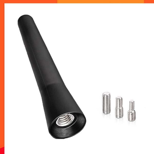 Aggiornamento forte radio supporto da tetto FM AM DAB nero 6,5 cm di lunghezza auto universale con viti antenna per auto mini accessori per veicoli corti