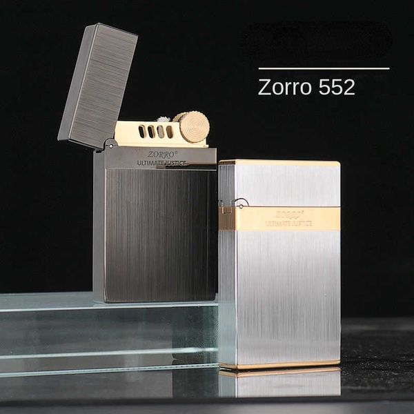 ZORRO 552 Obsidian Sound Kerosene Lighter Macchina creativa fatta a mano per inviare accessori per sigarette fidanzato YMTYNo Gas