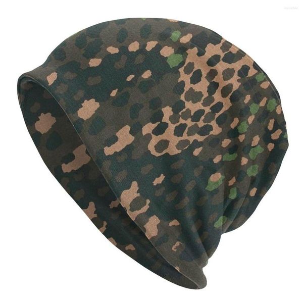 Boinas Pea Dot Camo Multicam Militar Bonés Moda Ao Ar Livre Skullies Gorros Chapéu Unissex Outono Inverno Cabeça Enrole Bonnet Malha