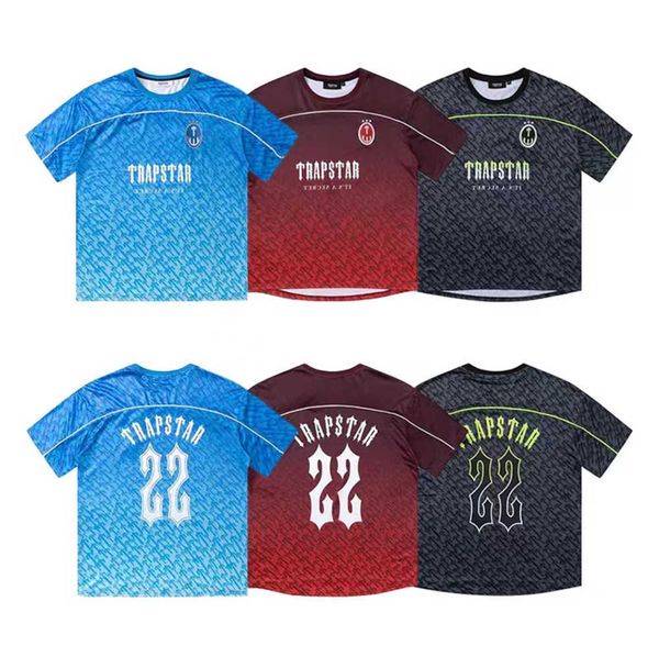 Trapstar-T-Shirt für Herren und Damen, Designer-Tigerkopf-T-Shirts für Herren, grafisches Kurzarm-T-Shirt, Sommer-Straßensportkleidung, T-Shirts, High-End-Design 62ess