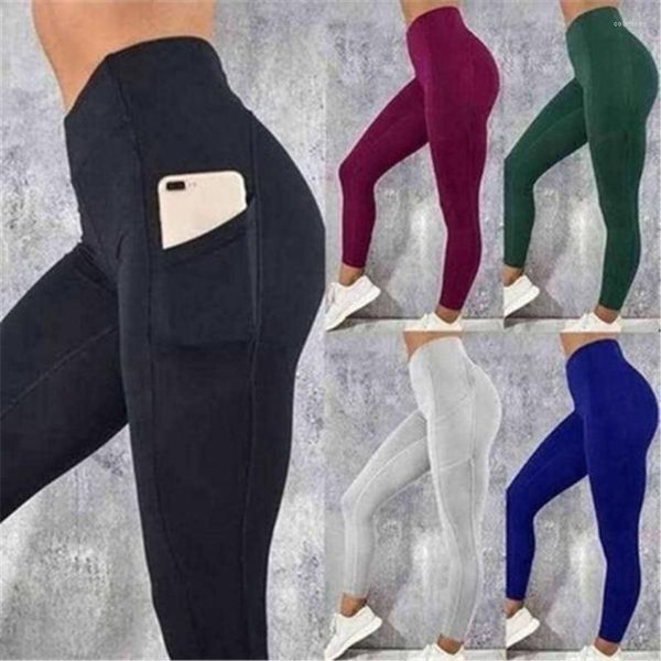 Active Pants 2023 Women Energy Seamless Tummy Control Yoga Stretchy Gym Tights Leggings sportivi a vita alta Push Up Fitness