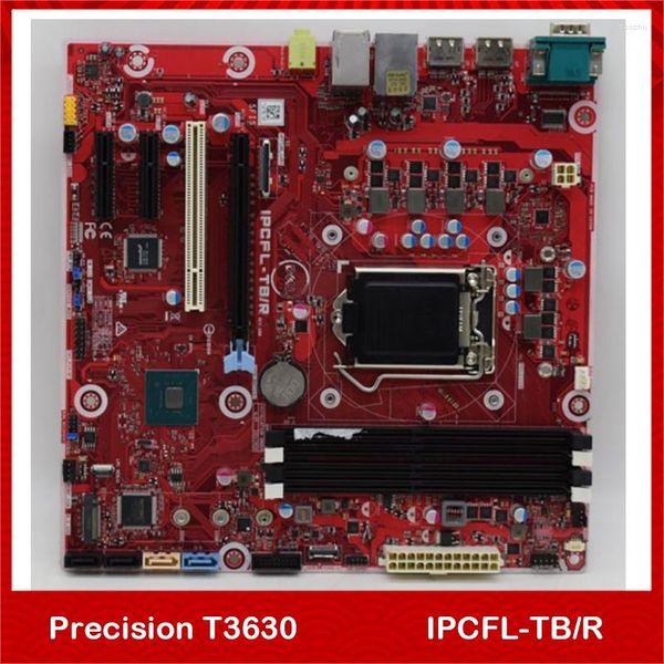 Placas-mãe para estação de trabalho Motherboard Precision T3630 1151 0Y2KN8 Y2KN8 DDR4 IPCFL-TB/R Suporta 8ª 9ª Geração CPU