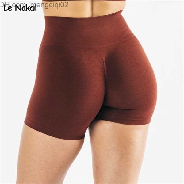 Frauen Shorts Scrunch Butt Shorts Frauen Workout Gym Hohe Taille Yoga Nahtlose Booty Active Amplify Kurze Fitness kurze Z230704