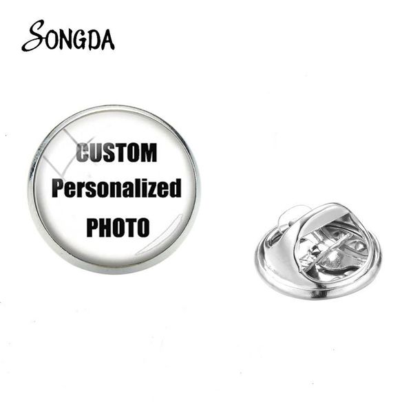 Pins Broschen 10 Stück, personalisierte Glasbrosche, Familie, Baby, Paar, Po, Name, individuell, hochwertiger Edelstahl, Anstecknadel 230704