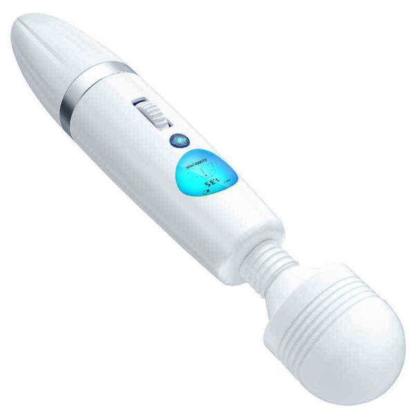 Vibradores NXY Varinha mágica de 8 velocidades Poderoso massageador para pontos G Av G Brinquedos sexuais para mulheres recarregáveis com acessório 0406