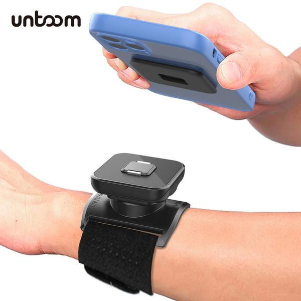 Gruplar Universal Wrist Band Cep Telefon Tutucu Hızlı Bırakma Kol Bandı Çalıştırma Cep Telefonu Tutucu Bisiklet Yürüyüşü İçin Tutucu Tutucu