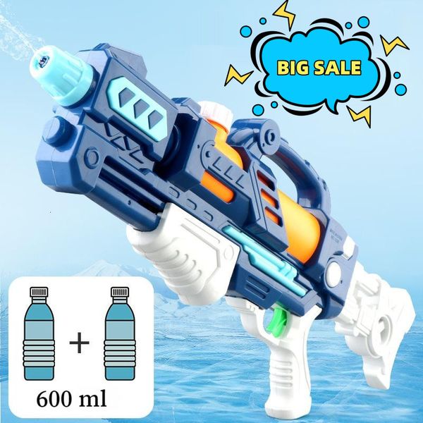 Brinquedos de arma 59 cm grande bombeamento de água longo pull out verão praia drifting play crianças s crianças presentes legais legais 230704