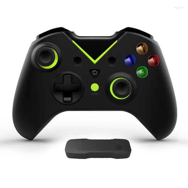 Gamecontroller Controller mit Turbo-Funktion 2,4 G Wireless Gamepad für Xbox One PC Windows 10/8/7 Gaming-Zubehör