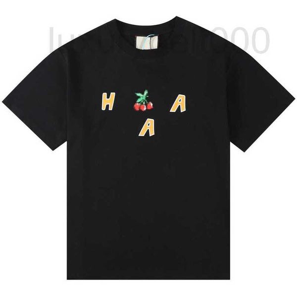 Herren T-Shirts Designer Sommer Neue Koreanische Luxus Logo Rundhals Unisex Lose Lässige Sport Kurzarm T-stück EQKM