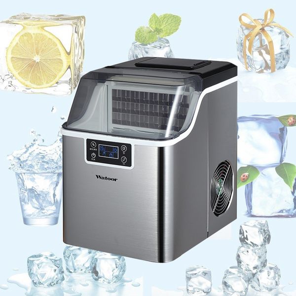 Linboss 30 кг/24H Bullet Ice Machine Home Mini Desktop Ice Machin