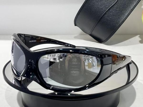 Realfine 5A Brillen BB718477 BB0252S Skin XXL Cat-Eye-Luxus-Designer-Sonnenbrille für Mann und Frau mit Brillen-Stoffbox BB0253S