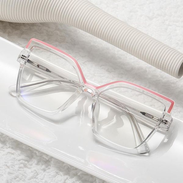 Güneş Gözlüğü Çerçeveleri Alaşım Çerçeve Gözlükleri Full Jant Göz Kadınlar Bahar Menteşe Mastar Gören Oculos de Grau Spectacles 95977