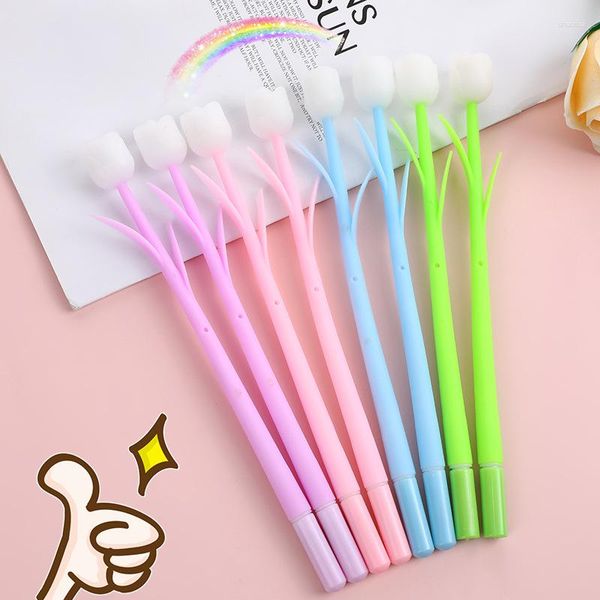 13 penne in silicone per scolorimento fiore luce solare penne gel che cambiano colore cancelleria per studenti Wiriting Rose